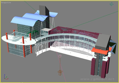 探索大門設計之美 融合自然與工藝的3D室外模型設計